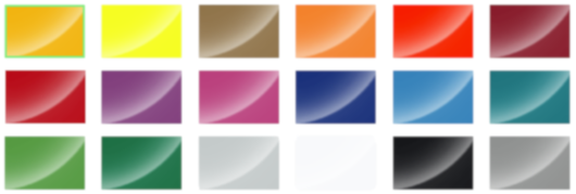 Paleta barev pružin ST